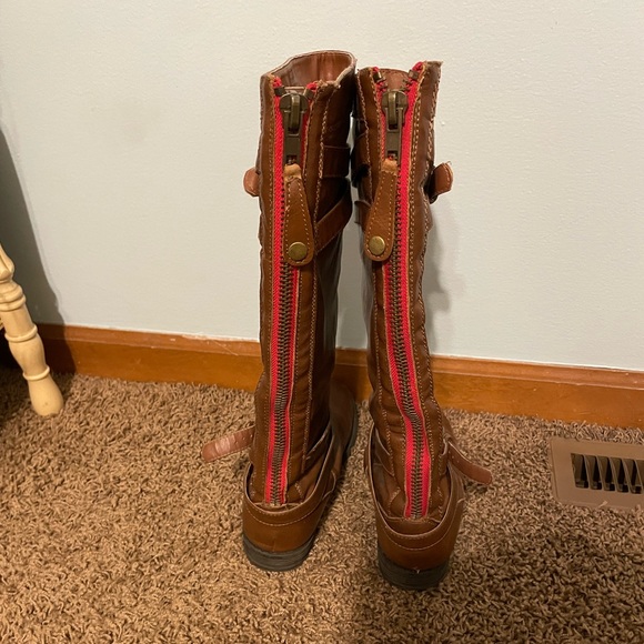 Steve Madden brown riding boots 7.5 - Picture 3 of 3